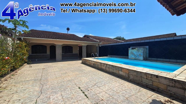 Casa na praia de Campos Eliseos com piscina