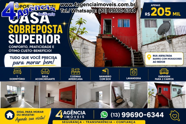 Casa Usada para Venda Jd Magalhaes Itanhaem